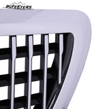BUFEETERS  Front Upper Grille Fit For 2013 2014 2015 2016 2017 2018 2019 2020 Mercedes Benz S class W222 S400 S550,Maybach Style,Chrome&Black