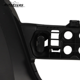 BUFEETERS Front Bumper Cover Fascia + Grilles Assembly Fit For 2011 2012 2013 2014 Ford Edge,Factory Style,Chrome&Black
