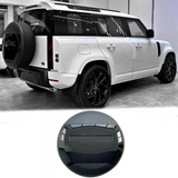 BUFEETERS Rear Spare Tire Cover Fit For 2020 2021 2022 2023 2024 2025 Land Rover Defender 90/110/130 L663 L851 Wheel Cover,Santorini Black&Matt Black