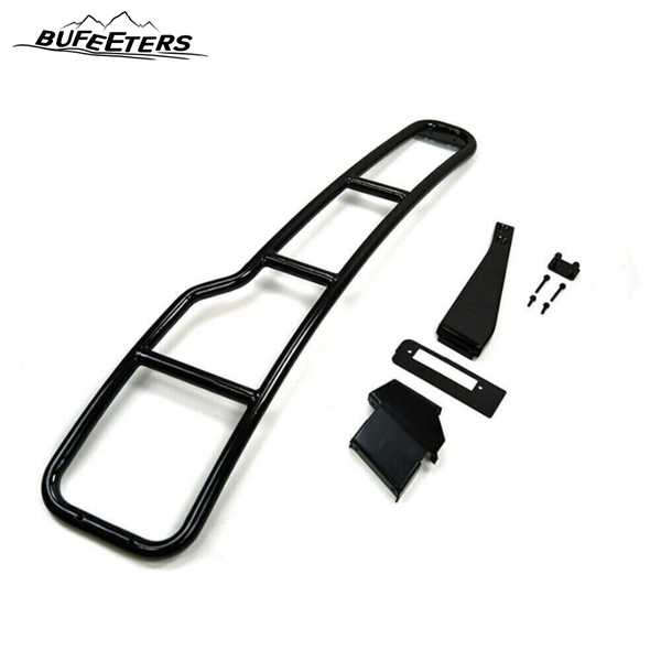 BUFEETERS  Rear Access Ladder Step Roof Rack Fit For 2020 2021 2022 2023 2024 Land Rover Defender 90 110 130,Black