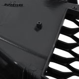 BUFEETERS Front Bumper Grille With Camera Hole Fit For 2019 2020 2021 2022 2023 2024 Ford Edge ST Sport,Honeycomb Style,Gloss Black