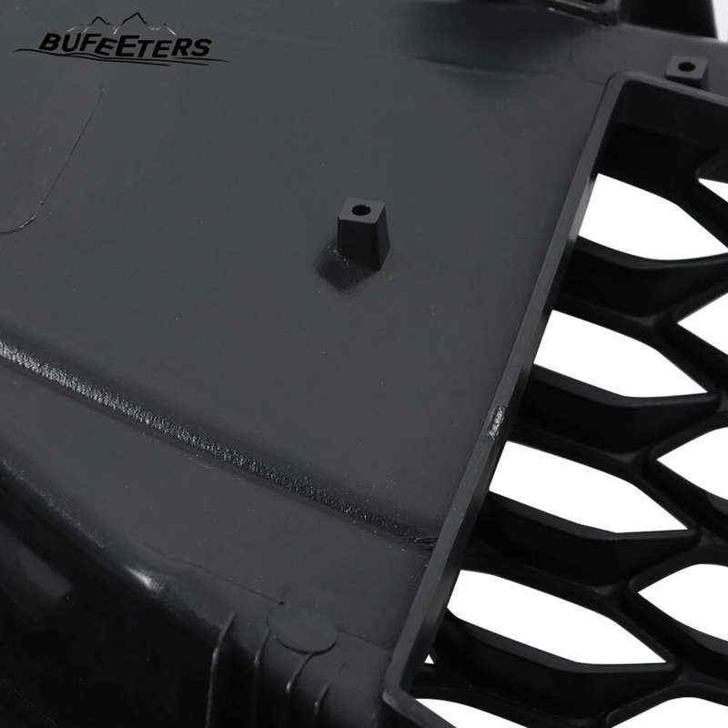 BUFEETERS Front Bumper Grille With Camera Hole Fit For 2019 2020 2021 2022 2023 2024 Ford Edge ST Sport,Honeycomb Style,Gloss Black