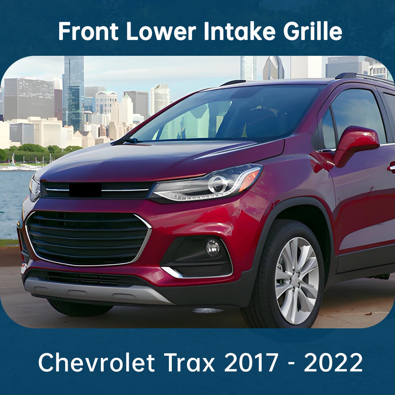Front Bumper Lower Grille  Chevrolet Trax 2017 2018 2019 2020 2021 2022 Heat Resistant Corrosion Resistant Impact Resistant Chrome＆Black