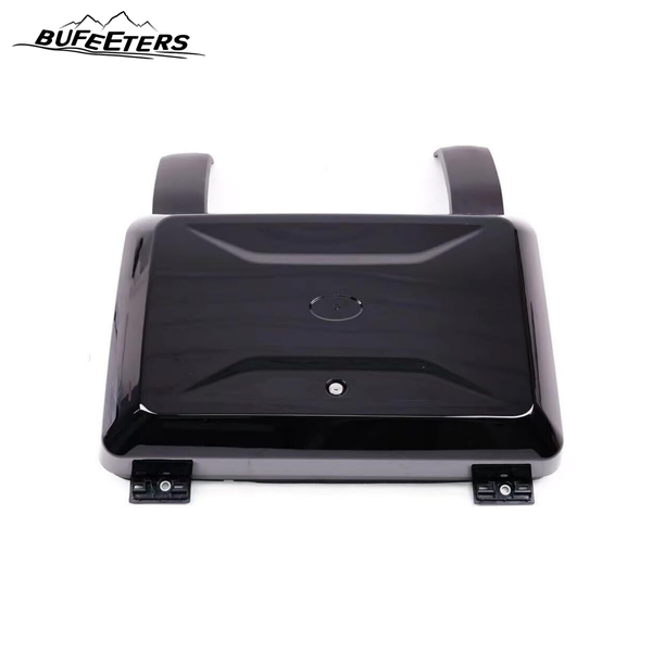 BUFEETERS  Exterior Side Mounted Gear Box Carrier Fit For 2020 2021 2022 2023 2024 2025 Land Rover Defender 90 110 130,Gloss Black