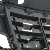 BUFEETERS Front Bumper Upper Grille Fit For 2023 2024 Land Rover Range Rover Vogue L405,Mesh Style,Chrome&Black