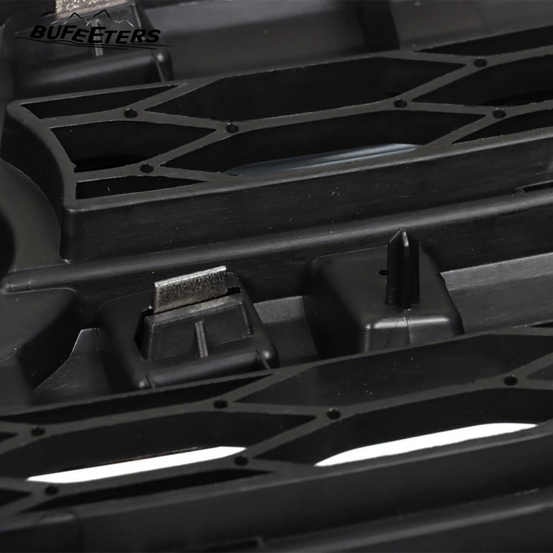 BUFEETERS Front Bumper Cover Fascia + Grilles Assembly Fit For 2011 2012 2013 2014 Ford Edge,Factory Style,Chrome&Black