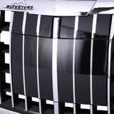BUFEETERS  Front Upper Grille Fit For 2013 2014 2015 2016 2017 2018 2019 2020 Mercedes Benz S class W222 S400 S550,Maybach Style,Chrome&Black