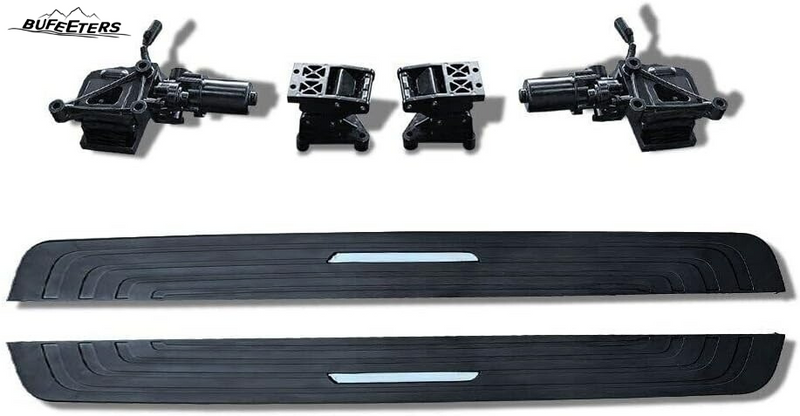 BUFEETERS Deployable Electric Running Board Side Step Fit For 2023 2024 2025 Range Rover Sport,Black