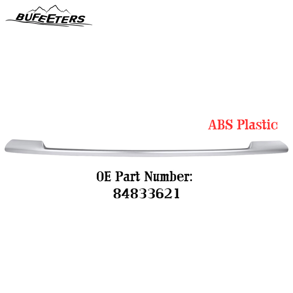 BUFEETERS Front Lower Bumper Molding Trim Fit For 2021 2022 2023 2024 Chevy Tahoe Suburban,Factory Style,Galvano Silver