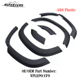 BUFEETERS Set Fender Flare Wheel Eyebrow Arch Trim Fit For 2020 2021 2022 2023 2024 2025 Land Rover Defender 110,Matte Black