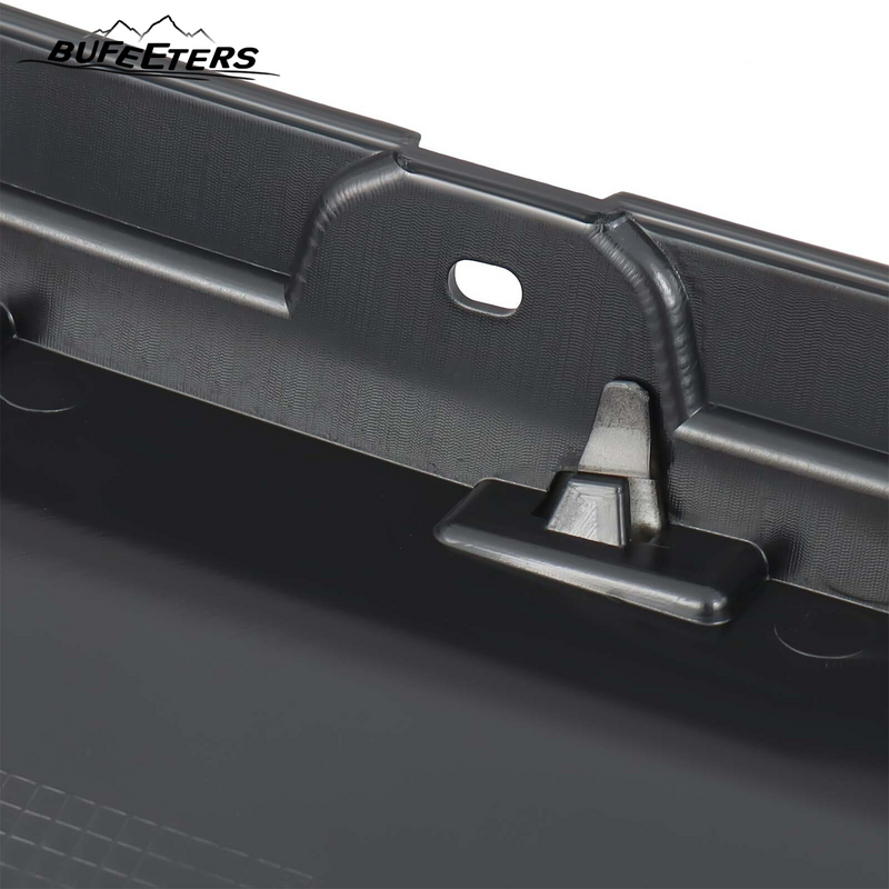 BUFEETERS Front Bumper Upper Grille Grill Fit For Ford Explorer ST 2020 2021 2022,Honeycomb/ST Style,Gloss Black