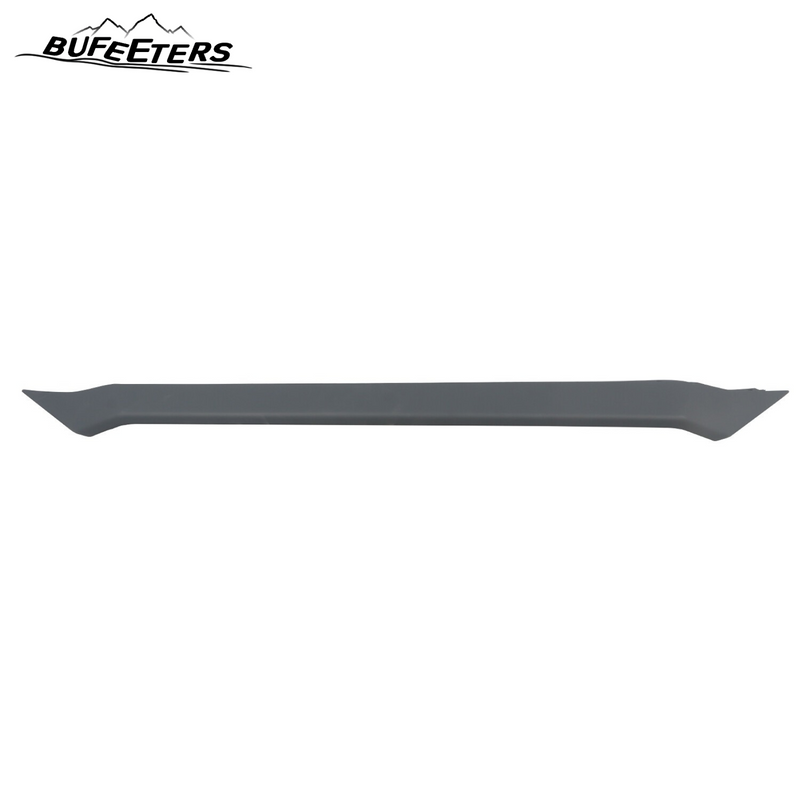 BUFEETERS Front Bumper Upper Grille Top Molding Hood Trim Fit For 2017 2018 2019 2020 2021 MAZDA CX-5,Factory Style,Black