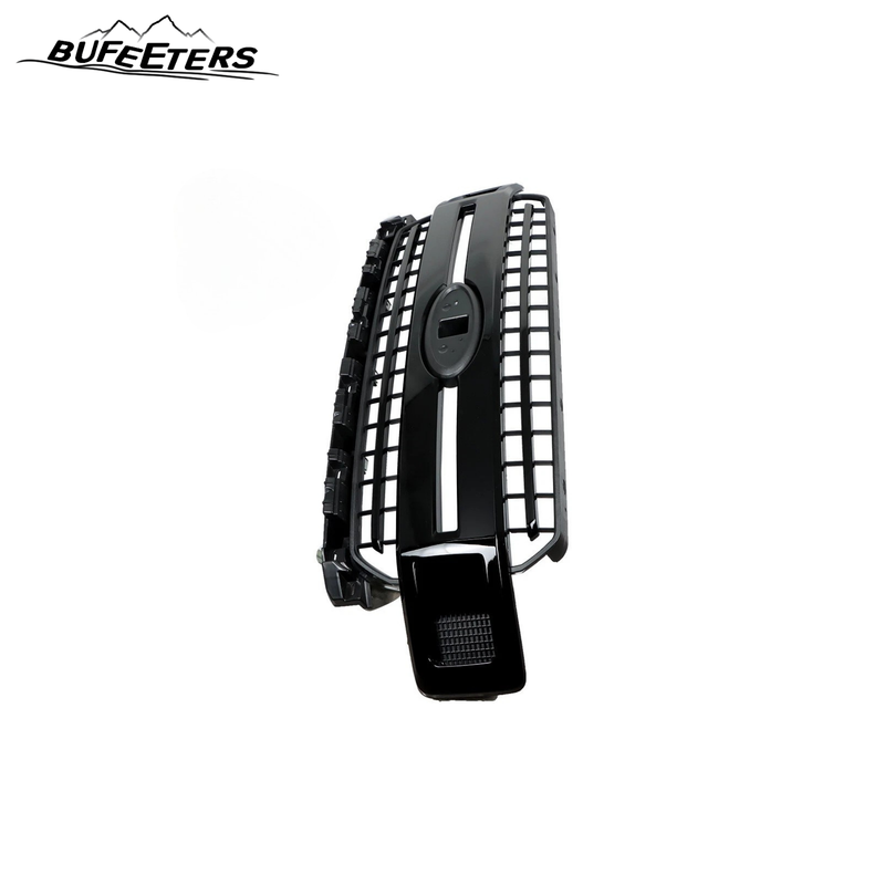 BUFEETERS  Front Bumper Upper Grille Fit For 2018 2019 2020 Ford F-150 XLT XL,Honeycomb Style,Gloss Black