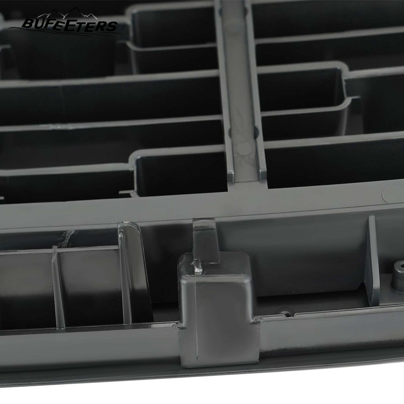 BUFEETERS Front Bumper Upper Grille Fit For 2023 2024 Land Rover Range Rover Vogue L405,Mesh Style,Chrome&Black