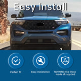 For Ford Explorer ST Front Bumper Upper Grille Grill Gloss Black 2020-2022 New