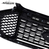 BUFEETERS   Front Upper Grille Fit For 2019 2020 2021 2022 2023 Ford Ranger,Honeycomb Style,Gray