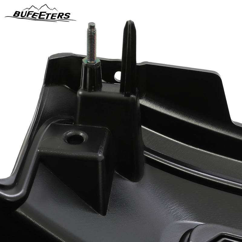 BUFEETERS Front Bumper Upper Grille Fit For 2020 2021 2022 2023 F-250 F-350 F-450 F-550 Lariat Super Duty,Mesh Style,Gloss Black