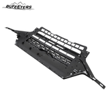 BUFEETERS  Front Bumper Upper Grille Assembly Fit For 2020 2021 2022 2023 Ford Explorer XLT,Honeycomb Style,Chrome&Gloss Black