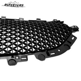 BUFEETERS Front Bumper Mesh Radiator Grille Fit For 2017 2018 2019 2020 2021 Mazda CX-5,Mesh Style,Black