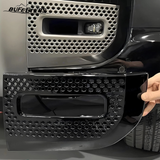 BUFEETERS Front Rear Lip Bumper Guard Skid Kit Fit For 2020 2021 2022 2023 2024 Land Rover Defender 90 110 130,Gloss Black