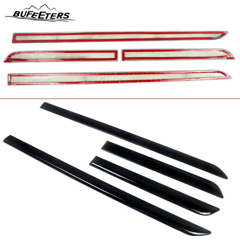 BUfeeters 10Pcs Front Grille Side Fender Kit Fit For 2017 2018 2019 2020 2021 2022 2023 Land Rover Discovery 5 L462,Dynamic Style,Gloss Black