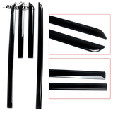 BUfeeters 10Pcs Front Grille Side Fender Kit Fit For 2017 2018 2019 2020 2021 2022 2023 Land Rover Discovery 5 L462,Dynamic Style,Gloss Black