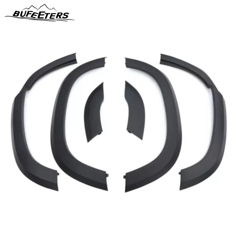 BUFEETERS Set Fender Flare Wheel Eyebrow Arch Trim Fit For 2020 2021 2022 2023 2024 2025 Land Rover Defender 110,Matte Black