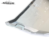 BUFEETERS Front Bumper Cover Fascia + Grilles Assembly Fit For 2011 2012 2013 2014 Ford Edge,Factory Style,Chrome&Black