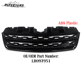 BUFEETERS Front Bumper Upper Grille Fit For 2016 2017 2018 2019 Land Rover Discovery Sport,Factory Style,Gloss Black