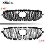 BUFEETERS Front Bumper Mesh Radiator Grille Fit For 2017 2018 2019 2020 2021 Mazda CX-5,Mesh Style,Black