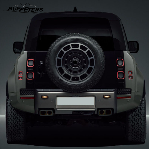 BUFEETERS LED Tail Brake Stop Light Assembly Fit For 2020 2021 2022 2023 2024 Land Rover Defender 90 110 130