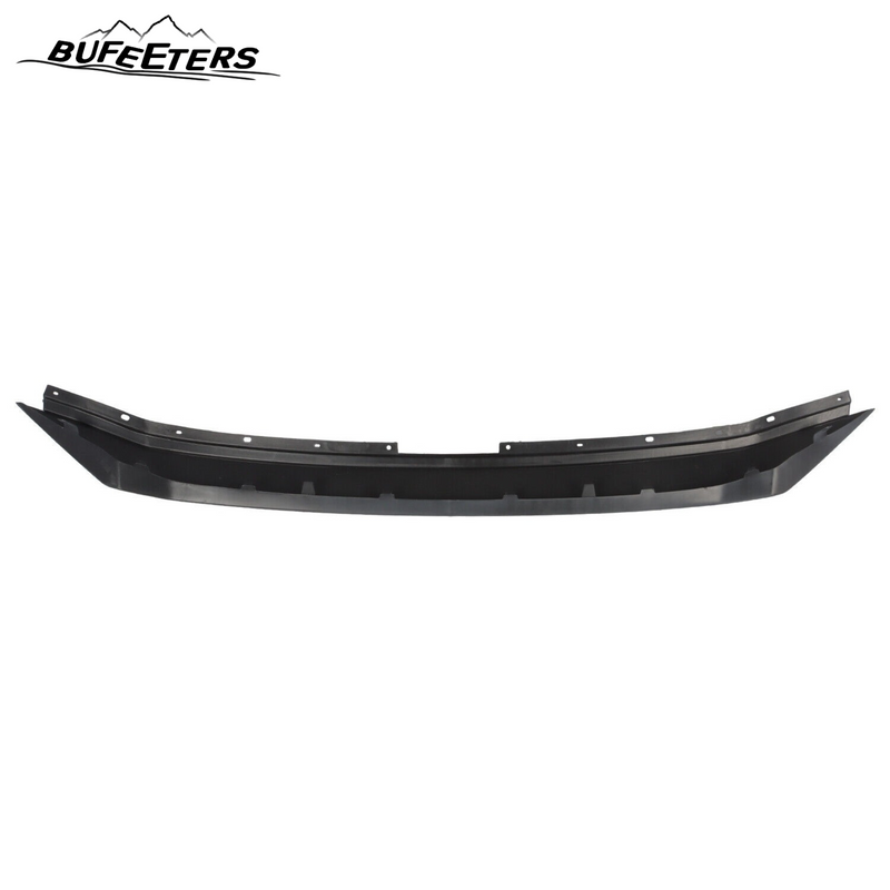 BUFEETERS Front Bumper Upper Grille Top Molding Hood Trim Fit For 2017 2018 2019 2020 2021 MAZDA CX-5,Factory Style,Black