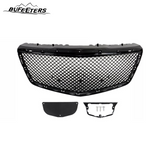 BUFEETERS  Front Bumper Hood Grille Fit For 2014 2015 2016 2017 2018 2019 Cadillac CTS Sedan,Mesh Style,Black
