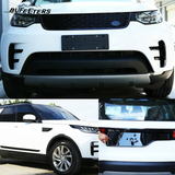 BUfeeters 10Pcs Front Grille Side Fender Kit Fit For 2017 2018 2019 2020 2021 2022 2023 Land Rover Discovery 5 L462,Dynamic Style,Gloss Black