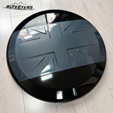 BUFEETERS Rear Spare Tire Cover Fit For 2020 2021 2022 2023 2024 2025 Land Rover Defender 90/110/130 Wheel Cover,Blue&Gloss Black