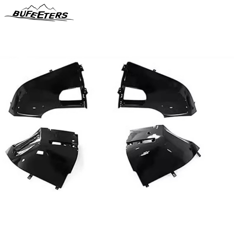 BUFEETERS 4PCS Front Rear Bumper Corner Kit Fit For 2020 2021 2022 2023 2024 2025 Land Rover Defender 90 110 L663,Gloss Black