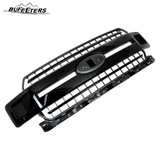 BUFEETERS  Front Bumper Upper Grille Fit For 2018 2019 2020 Ford F-150 XLT XL,Honeycomb Style,Gloss Black