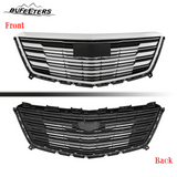 BUFEETERS   Front Bumper Upper Grille Fit For 2016 2017 2018 2019 2020 Cadillac XT5,Horizontal Billet  Style,Chrome&Black