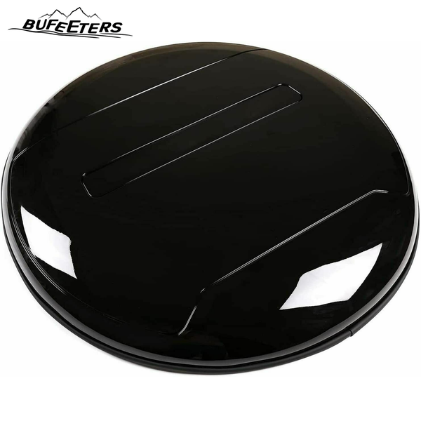 BUFEETERS Rear Spare Tire Cover For 2020 2021 2022 2023 2024 2025 Land Rover Defender  90/110/130 L663 L851 Wheel Cover,Gloss Black