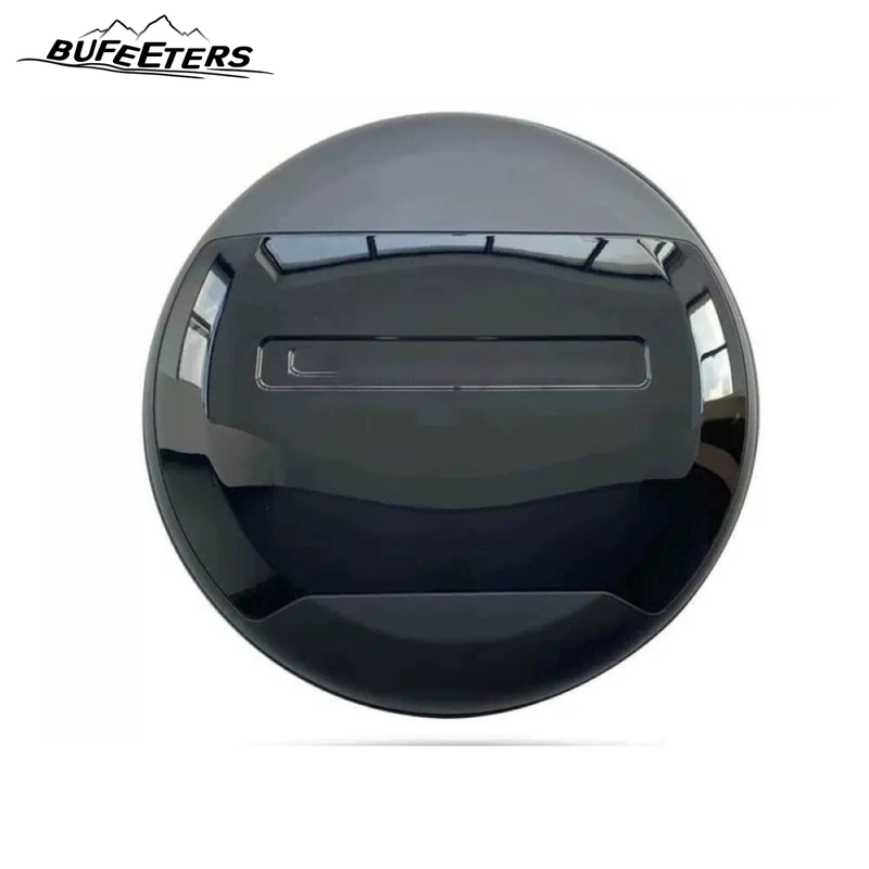 BUFEETERS Rear Spare Tire Cover Fit For 2020 2021 2022 2023 2024 2025 Land Rover Defender 90/110/130 L663 L851 Wheel Cover,Santorini Black&Matt Black