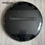 BUFEETERS Rear Spare Tire Cover Fit For 2020-2025 Land Rover Defender 90/110/130 L663 L851 Wheel Cover,Carpathian Grey&Gloss Black&Black Letters