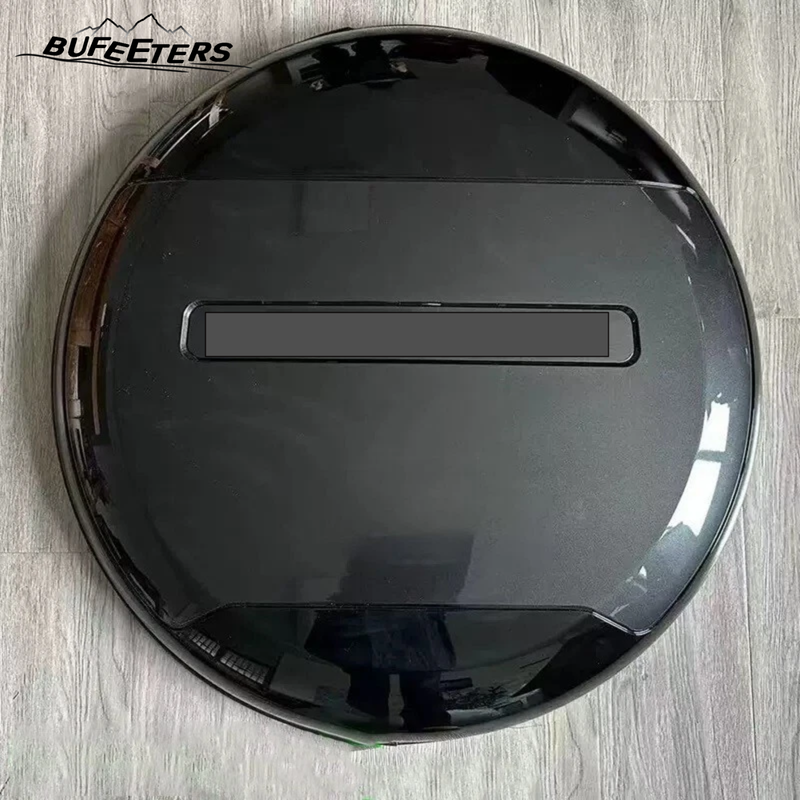 BUFEETERS Rear Spare Tire Cover Fit For 2020-2025 Land Rover Defender 90/110/130 L663 L851 Wheel Cover,Carpathian Grey&Gloss Black&Black Letters