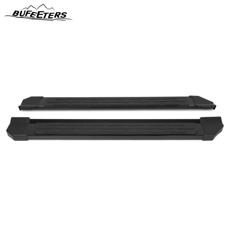 BUFEETERS Side Step Running Board Nerf Bar Fit For 2021 2022 2023 2024 Ford Bronco 2-Door,Black