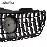 BUFEETERS  Front Bumper Upper Grille Fit For  Mercedes Benz Sprinter 1500 2500 3500 W907,GT Style,Blac2018 2019 2020 2021 2022 2023k