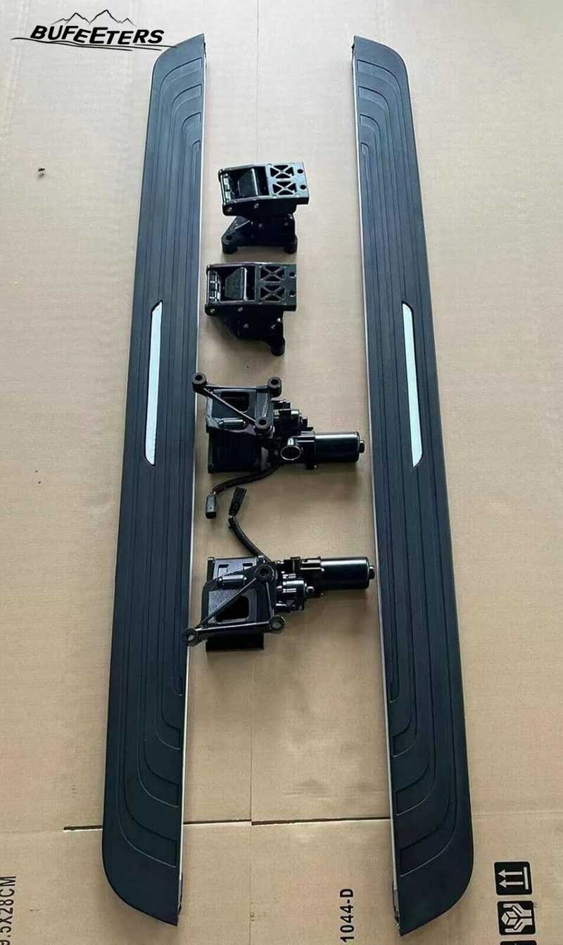 BUFEETERS Deployable Electric Running Board Side Step Fit For 2023 2024 2025 Range Rover Sport,Black