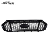 BUFEETERS   Front Upper Grille Fit For 2019 2020 2021 2022 2023 Ford Ranger,Honeycomb Style,Gray