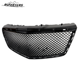 BUFEETERS  Front Bumper Hood Grille Fit For 2014 2015 2016 2017 2018 2019 Cadillac CTS Sedan,Mesh Style,Black