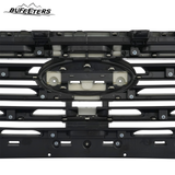 BUFEETERS  Front Bumper Upper Grille Cover W/o Camero Hole Fit For 2019 2020 2021 2022  Ford Edge SE SEL,Mesh Style,Gloss Black