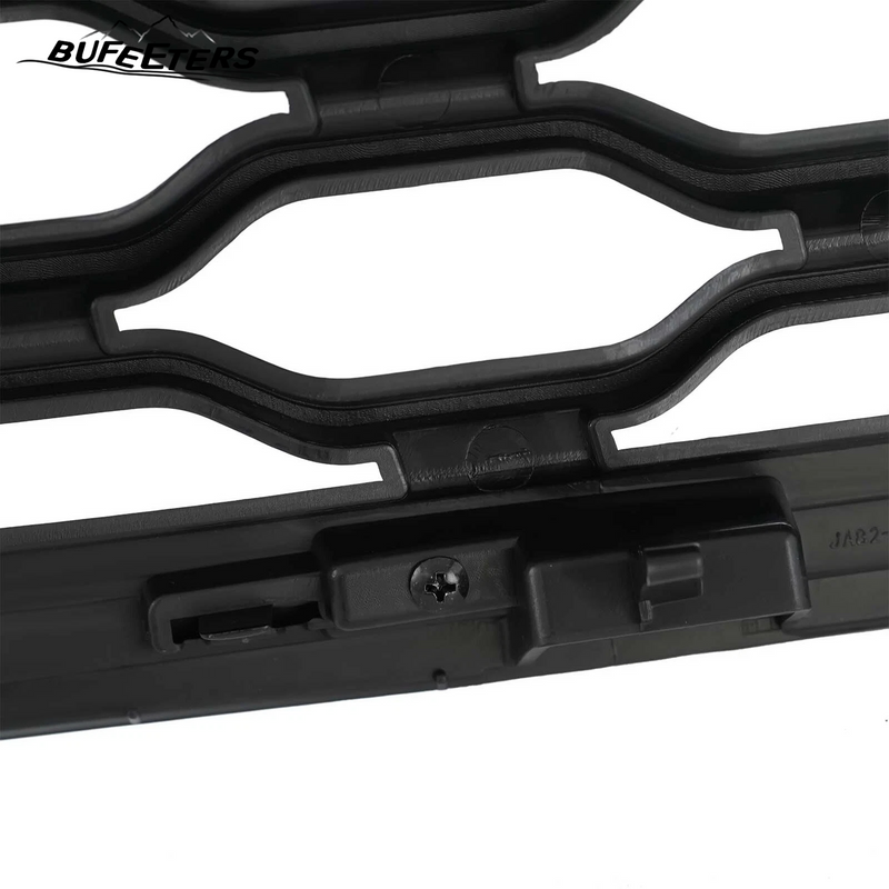 BUFEETERS  Front Bumper Upper Grille Fit For 2018 2019 2020 2021 2022 2023 Land Rover Range Rover Velar,Honeycomb Style,Gloss Black