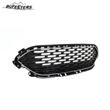 BUFEETERS  Front Bumper Upper Grille W/Chrome Trim Fit For 2020 2021 2022 Ford Escape,Honeycomb Style,Chrome&Gloss Black